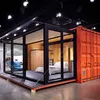 New 20ft expandable container luxury house and shipping prefab container house