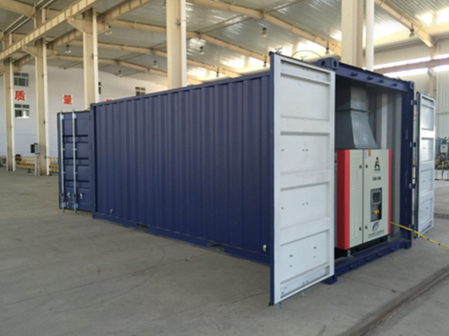 Equipment container house