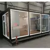 20HC cheap simple prefab tiny house container and expandable container house