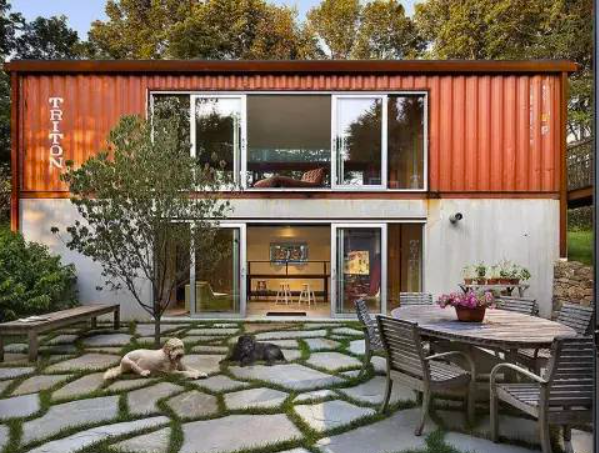 shipping container house