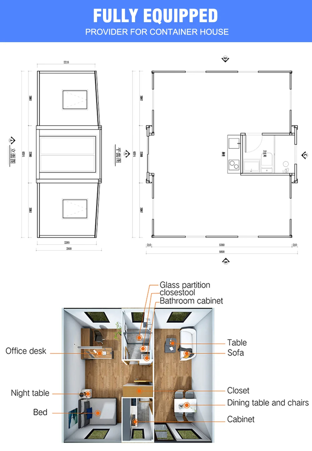 Folding prefab house Detail-05