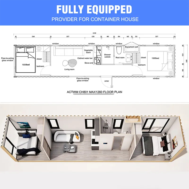 40 HC prefab shipping container house detail-04