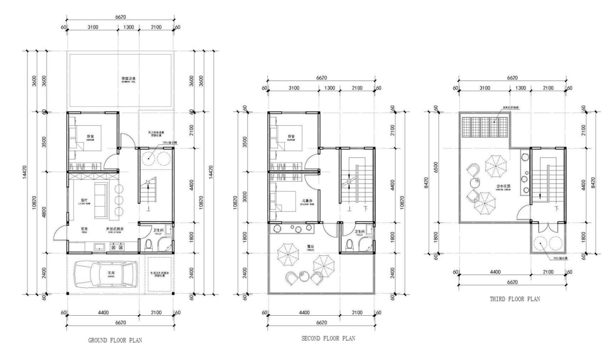 Three room modular home-03